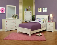 Dulce 52000 Series bed White